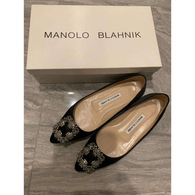 MANOLO BLAHNIK(マノロブラニク)のマノロブラニク♡フラットハンギシ レディースの靴/シューズ(バレエシューズ)の商品写真