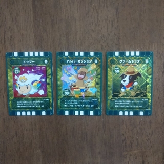 ぐるり森 マザー牧場 カード 3枚(その他)