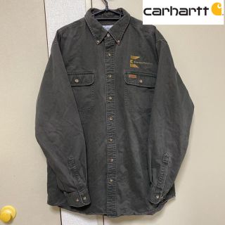 カーハート(carhartt)のcarhartt カーハート ワークシャツ Lサイズ メンズ コットン100%(シャツ)