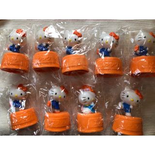 ハローキティ(ハローキティ)のキティちゃんペットボトルキャップ　非売品(ノベルティグッズ)