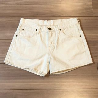 リー(Lee)の新品 Lee デニム ショートパンツ 白(ショートパンツ)