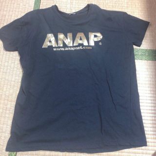 アナップ(ANAP)のANAP Tシャツ 黒(Tシャツ(半袖/袖なし))