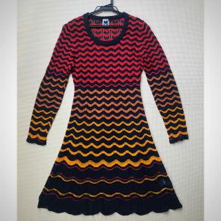 ミッソーニ(MISSONI)の★あゆまる様専用★ Mミッソーニ　ニットワンピース　MISSONI  ルブタン(ひざ丈ワンピース)