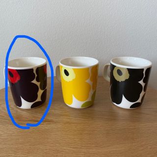 マリメッコ(marimekko)の廃盤 レア 新品未使用 marimekko マグカップ コーヒーカップ(食器)