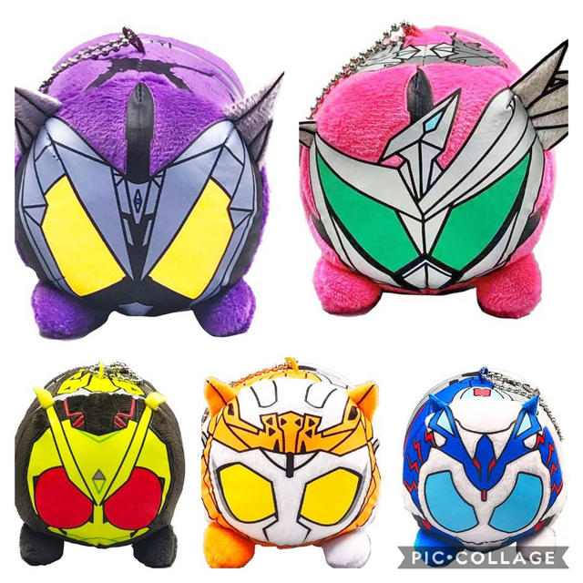 仮面ライダー キーチェーンマスコット 5個セット