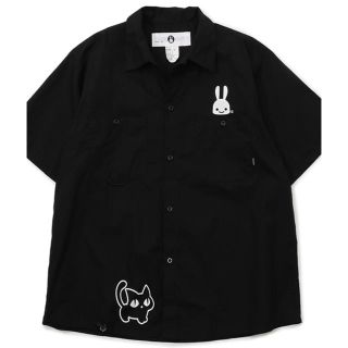 定価14300円 新品 cune キューン うさぎ 飛んでる ワークシャツ 2 定価14300円 新品 cune キューン うさぎ 飛んでる ワークシャツ 2