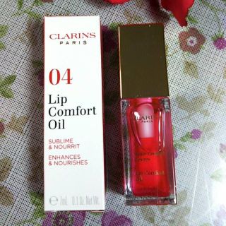 クラランス(CLARINS)の【まとめ買い80円引き】クラランス リップオイル 04 キャンディ(リップグロス)