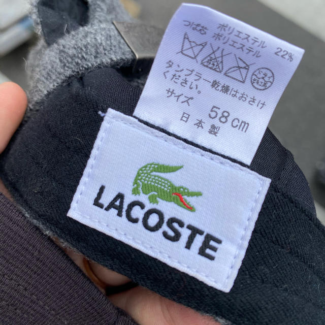 LACOSTE(ラコステ)のLACOSTE ラコステ　キャップ メンズの帽子(キャップ)の商品写真