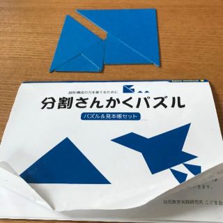 こぐま　分割さんかくパズル(知育玩具)