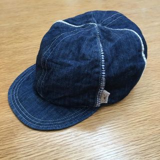 ラグマート(RAG MART)のRAG MART  キッズ　デニムキャップ　サイズ48cm (帽子)