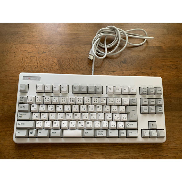 東プレ NG0100 REALFORCE91U アイボリー（白）