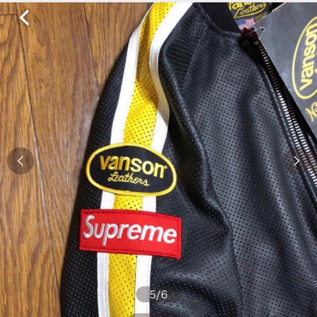 Supreme(シュプリーム)のsupreme  Vanson Leathers jacket 20ss メンズのジャケット/アウター(ブルゾン)の商品写真