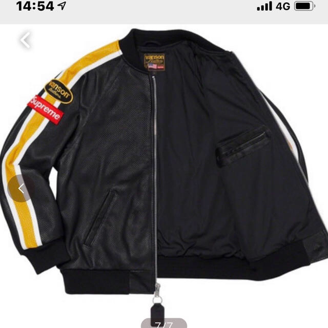 Supreme - supreme  Vanson Leathers jacket 20ss