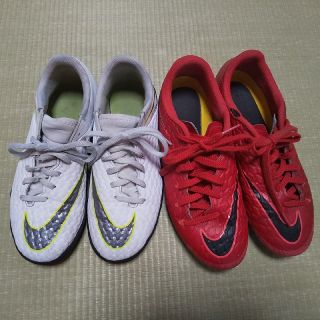 ナイキ(NIKE)のM様専用 サッカー少年！NIKE スパイク&トレシューJr.23cm(シューズ)