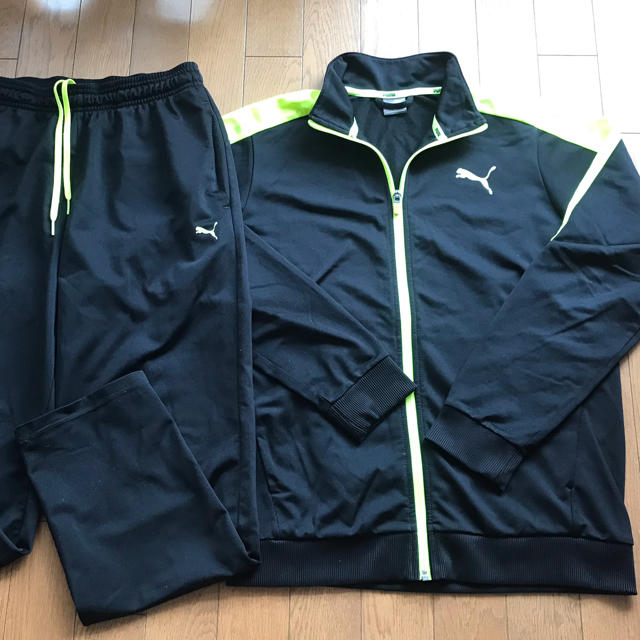 PUMA(プーマ)の男児　プーマ ジャージ上下160cm キッズ/ベビー/マタニティのキッズ服男の子用(90cm~)(その他)の商品写真