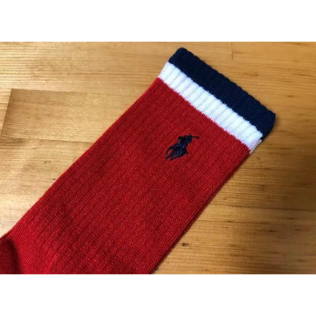 POLO RALPH LAUREN(ポロラルフローレン)の新品ポロラルフローレン レディース靴下 ソックス  3足セット レディースのレッグウェア(ソックス)の商品写真