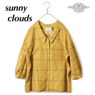 フェリシモ(FELISSIMO)の🌿めぐめぐ様専用【新品】sunny clouds ✳︎ 抜き衿ブラウス(シャツ/ブラウス(長袖/七分))