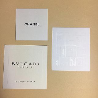 シャネル(CHANEL)のシャネル　他　フレグランスカード(カード/レター/ラッピング)