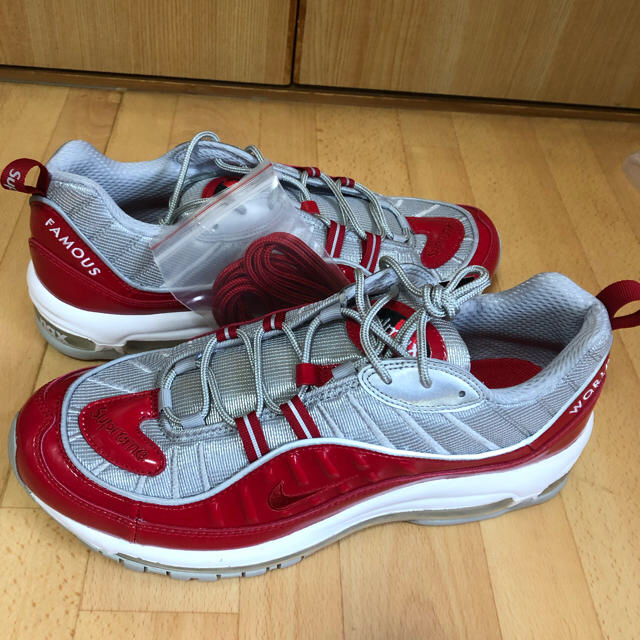 NIKE AIR MAX 98/SUPREME  28.5メンズ