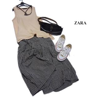 ザラ(ZARA)の◆ZARA/ザラ◆ USA-XS(日本サイズM-L位) ノースリーブシャツ(シャツ/ブラウス(半袖/袖なし))