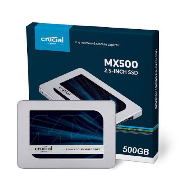 crucial ssd mx500 500gb 未使用未開封品