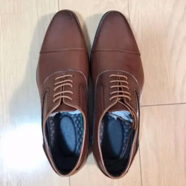 ビジネスシューズ メンズ 紳士靴　ブラウン メンズの靴/シューズ(ドレス/ビジネス)の商品写真