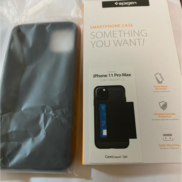 Spigen(シュピゲン)のspigen SLIM ARMOR CS iPhone 11 pro max スマホ/家電/カメラのスマホアクセサリー(iPhoneケース)の商品写真