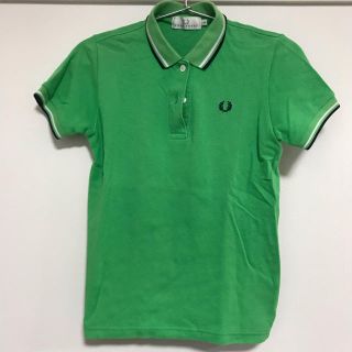 フレッドペリー(FRED PERRY)のフレッドペリー　ポロシャツ　ライトグリーン(ポロシャツ)