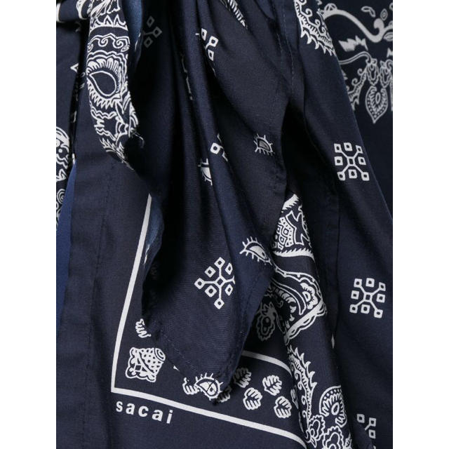 sacai(サカイ)のsacai バンダナ　スカート　19ss レディースのスカート(ひざ丈スカート)の商品写真