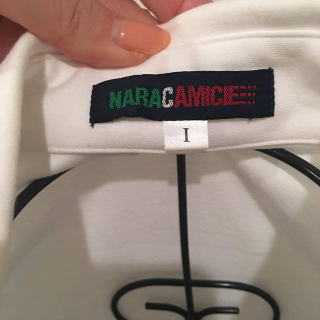NARACAMICIE(ナラカミーチェ)のナラカミーチェ naracamicie 七分袖のシャツ レディースのトップス(シャツ/ブラウス(長袖/七分))の商品写真