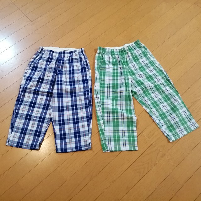 UNIQLO(ユニクロ)の[3児ままさん専用]ルームパンツ 4枚 キッズXLサイズ キッズ/ベビー/マタニティのキッズ服男の子用(90cm~)(パンツ/スパッツ)の商品写真