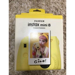 フジフイルム(富士フイルム)の新品未使用FUJIFILM instax mini8(フィルムカメラ)