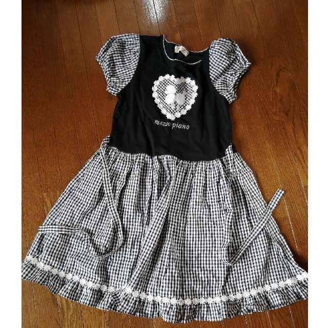 mezzo piano(メゾピアノ)のワンピース キッズ/ベビー/マタニティのキッズ服女の子用(90cm~)(ワンピース)の商品写真