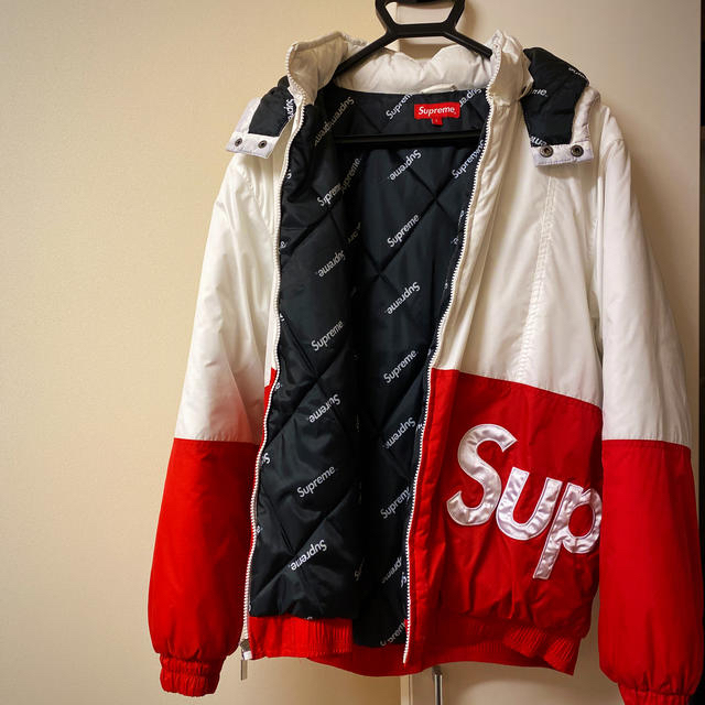 Supreme sideline logo parka L