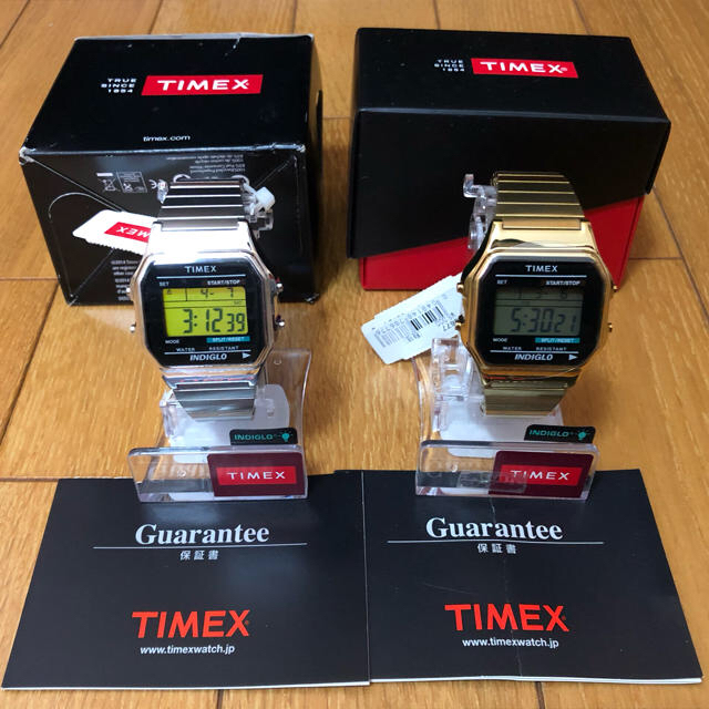 TIMEX(タイメックス)の新品 タイメックス T78677＆T78587セット TIMEX メンズの時計(腕時計(デジタル))の商品写真