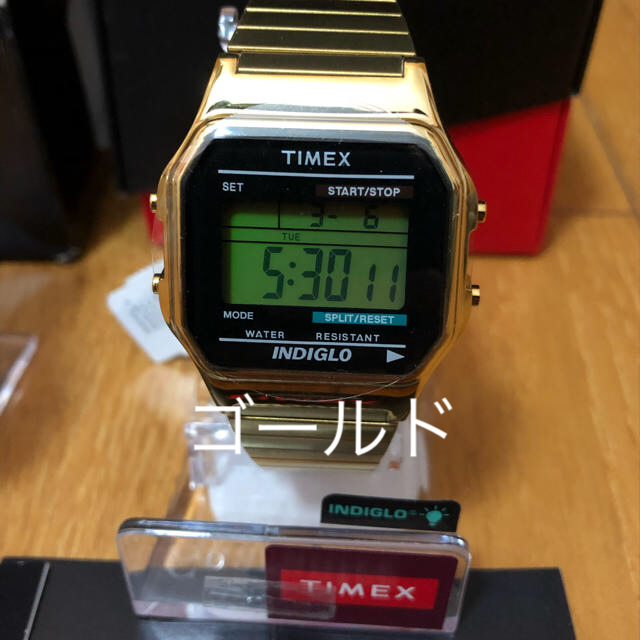 TIMEX(タイメックス)の新品 タイメックス T78677＆T78587セット TIMEX メンズの時計(腕時計(デジタル))の商品写真