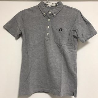 フレッドペリー(FRED PERRY)のフレッドペリー　ポロシャツ　グレー(ポロシャツ)