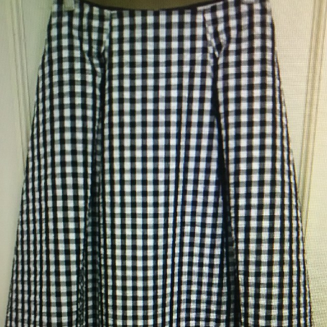 INED(イネド)のギンガムチェック ＊フレアースカート レディースのスカート(ひざ丈スカート)の商品写真
