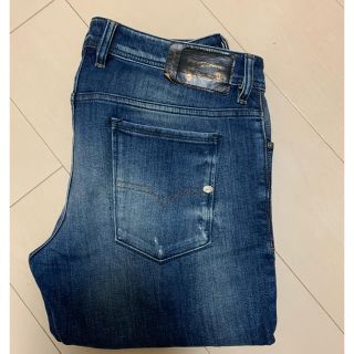 ディーゼル(DIESEL)のDIESEL SLEENKER w34 丈詰めなし 美品(デニム/ジーンズ)