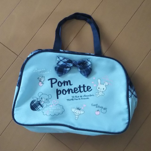 pom ponette(ポンポネット)の【未使用】ポンポネット バッグ キッズ/ベビー/マタニティのこども用バッグ(トートバッグ)の商品写真