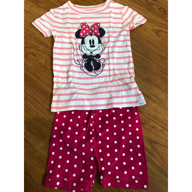 babyGAP(ベビーギャップ)のベビーギャップ　半袖　ミニー　サイズ95センチ キッズ/ベビー/マタニティのキッズ服女の子用(90cm~)(パジャマ)の商品写真