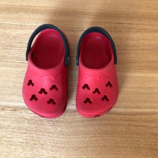 クロックス(crocs)のcrocs 6 7 14cm相当 ミッキー(サンダル)