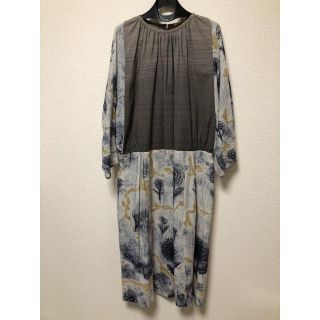 ミナペルホネン(mina perhonen)の【専用】美品ミナペルホネン＊Peaceワンピース(ひざ丈ワンピース)