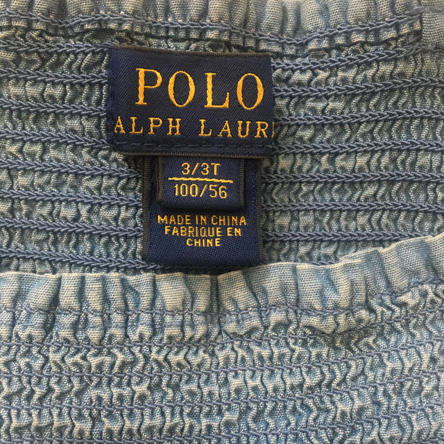 Ralph Lauren(ラルフローレン)のRALPH LAUREN ワンピース100 キッズ/ベビー/マタニティのキッズ服女の子用(90cm~)(ワンピース)の商品写真