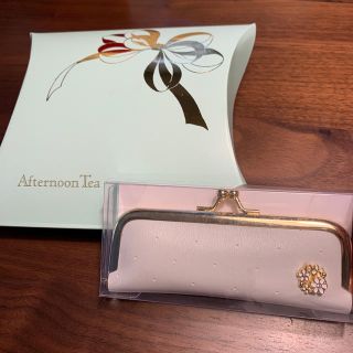 アフタヌーンティー(AfternoonTea)のアフタヌーンティー フラワーストーン印鑑ケース(小物入れ)