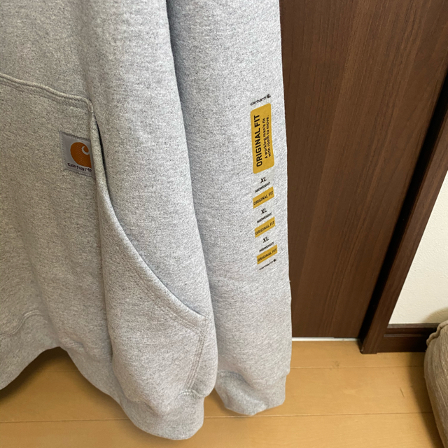 carhartt(カーハート)のCarhartt ビッグシルエットプルオブパーカー　グレー メンズのトップス(パーカー)の商品写真