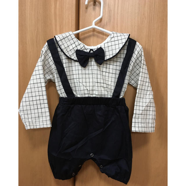 petit main(プティマイン)のh1roka1様専用　フォーマルロンパース　男の子　L   90センチ キッズ/ベビー/マタニティのキッズ服男の子用(90cm~)(ドレス/フォーマル)の商品写真