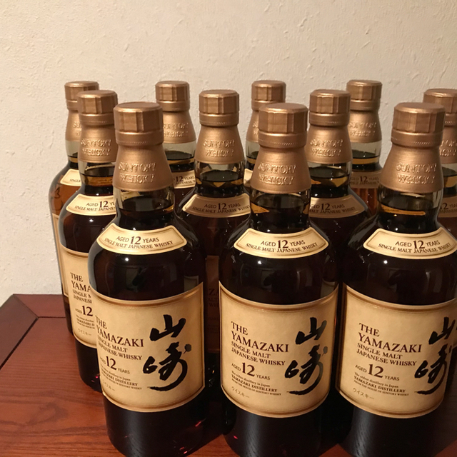 サントリー(サントリー)のサントリー　山崎12年　11本 食品/飲料/酒の酒(ウイスキー)の商品写真