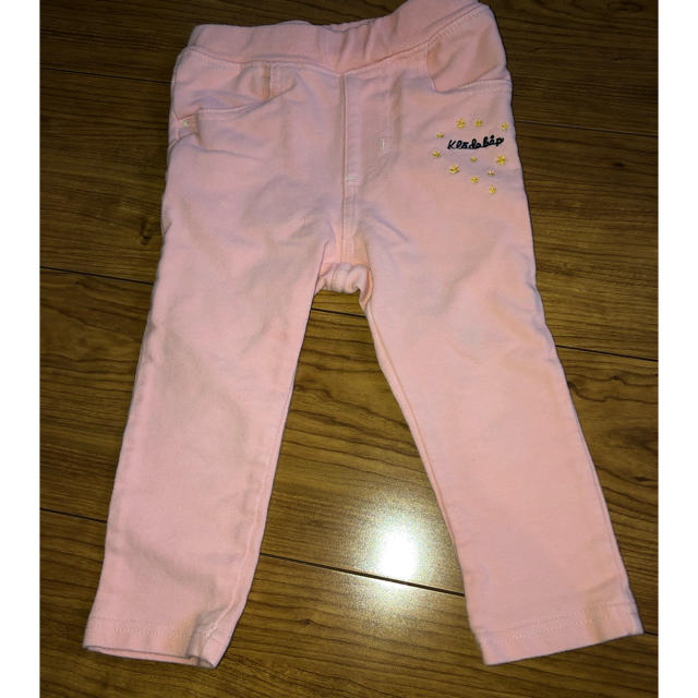 kladskap(クレードスコープ)のナルミヤインターナショナル　グレードスコープ　パンツ　ピンク　80センチ キッズ/ベビー/マタニティのベビー服(~85cm)(パンツ)の商品写真