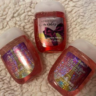 バスアンドボディーワークス(Bath & Body Works)のBath & Body Works サニタイザー×3(アルコールグッズ)